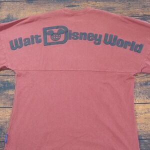 Spirit Jersey Walt Disney World Long‎ Sleeve Shirt Adult Small Brown